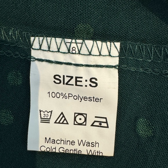 Falechay Women's Top Crewneck Short Sleeve Shirts Casual Chiffon Blouses Flowy S - Picture 8 of 9